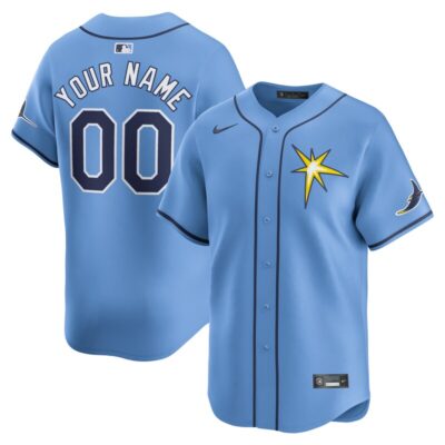 Tampa Bay Rays Alternate Limited Custom Jersey - Light Blue