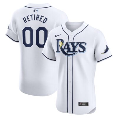 Tampa Bay Rays Home Elite Pick-A-Player Retired Roster Jersey - White