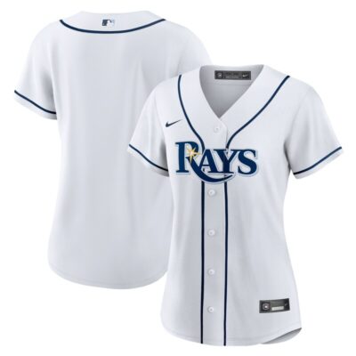 Tampa Bay Rays Women Home Replica Team Jersey - White