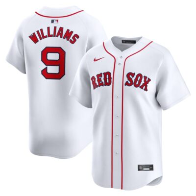 Ted Williams Boston Red Sox Home Limited Player Jersey - White