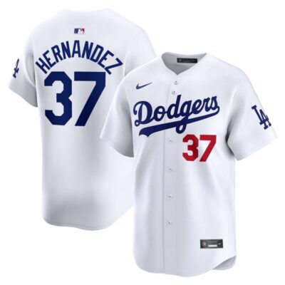 Teoscar Hernandez Los Angeles Dodgers Home Limited Player Jersey- White