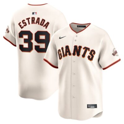 Thairo Estrada San Francisco Giants Home Limited Player Jersey - Cream