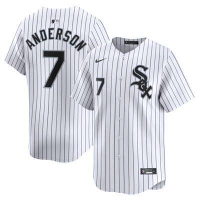 Tim Anderson Chicago White Sox Home Limited Player Jersey - White