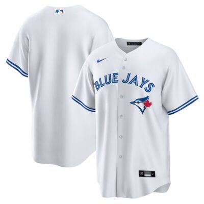 Toronto Blue Jays Home Blank Replica Jersey - White