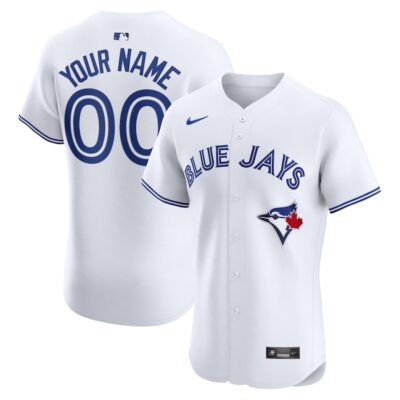 Toronto Blue Jays Home Elite Custom Jersey - White