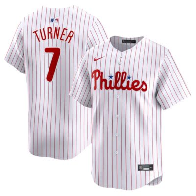 Trea Turner Philadelphia Phillies Home Limited Player Jersey - White