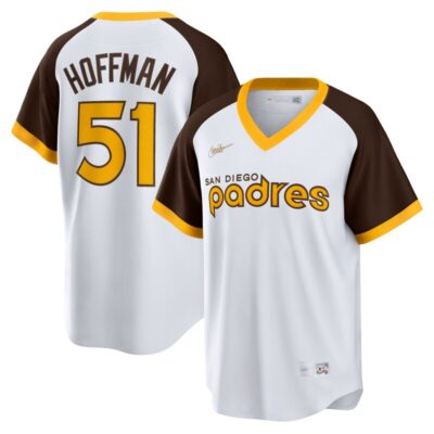 Trevor Hoffman San Diego Padres Home Cooperstown Collection Player Jersey - White