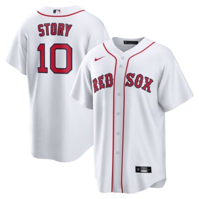 Trevor Story Boston Red Sox Home Replica Jersey - White