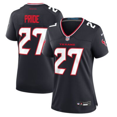 Troy Pride Houston Texans Women's Team Game Jersey - Navy