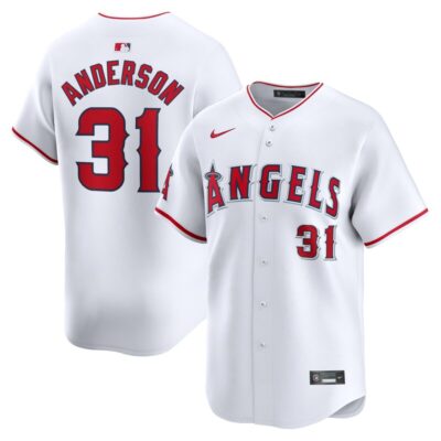 Tyler Anderson Los Angeles Angels Home Limited Player Jersey - White