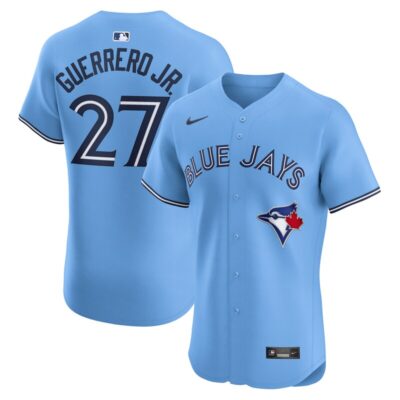 Vladimir Guerrero Jr. Toronto Blue Jays Alternate Elite Player Jersey - Powder Blue