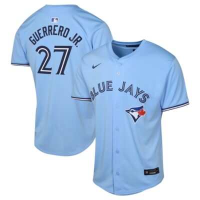 Vladimir Guerrero Jr. Toronto Blue Jays Youth Alternate Limited Player Jersey - Powder Blue