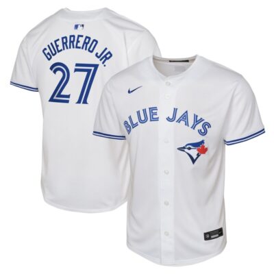 Vladimir Guerrero Jr. Toronto Blue Jays Youth Home Limited Player Jersey - White