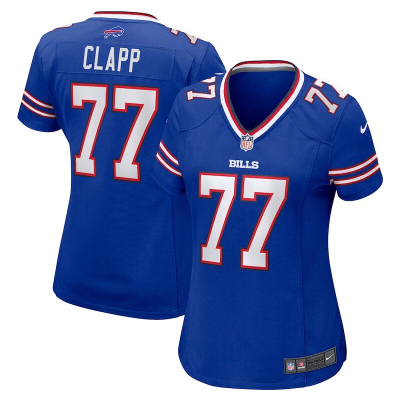 Will Clapp Buffalo Bills Women's Team Game Jersey - Royal