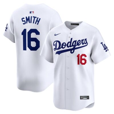 Will Smith Los Angeles Dodgers Home Limited Player Jersey - White