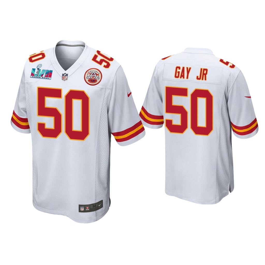 Willie Gay Jr. Kansas City Chiefs Super Bowl LVII White Game Jersey