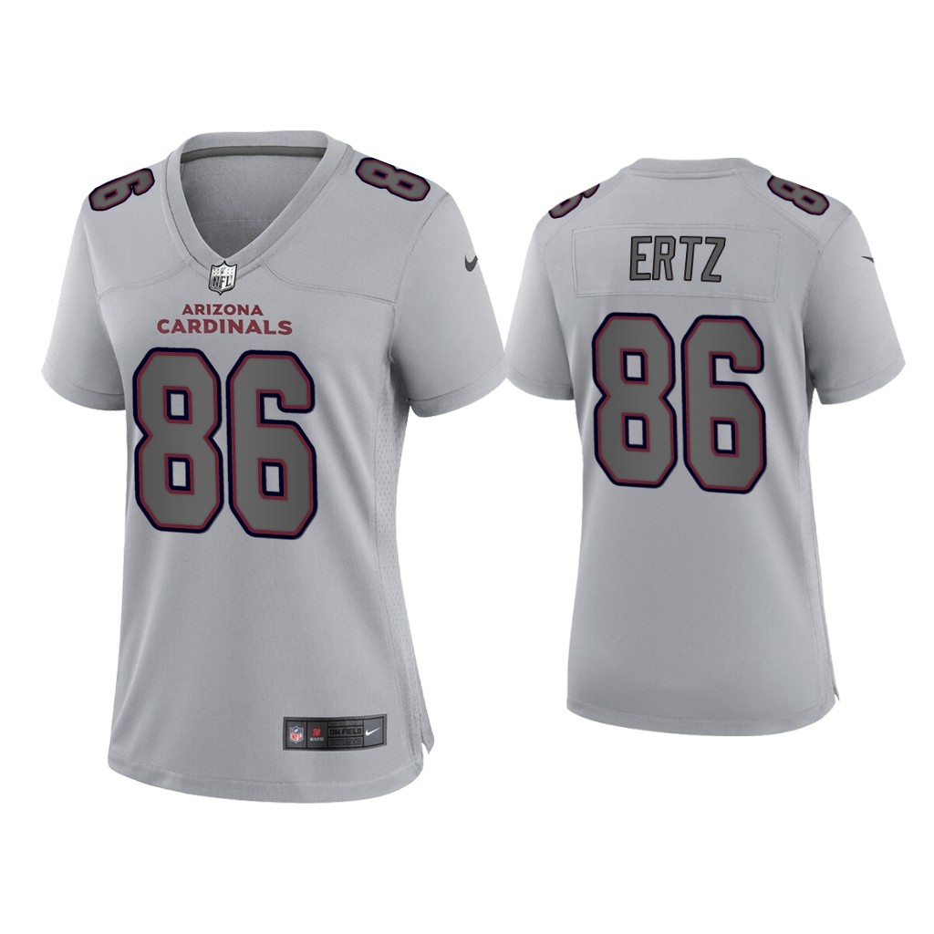Women Zach Ertz Arizona Cardinals Gray Atmosphere Fashion Game Jersey