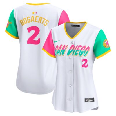 Xander Bogaerts San Diego Padres Women City Connect Limited Player Jersey - White