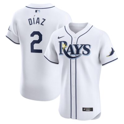 Yandy Diaz Tampa Bay Rays Home Elite Player Jersey - White