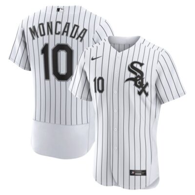 Yoan Moncada Chicago White Sox Home Player Jersey - White