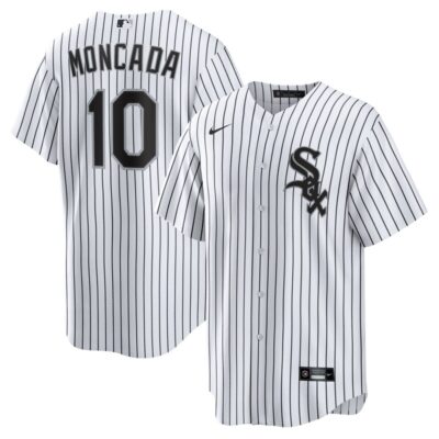 Yoan Moncada Chicago White Sox Home Replica Player Name Jersey - White