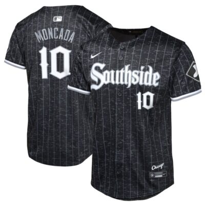 Yoan Moncada Chicago White Sox Youth City Connect Limited Player Jersey - Black