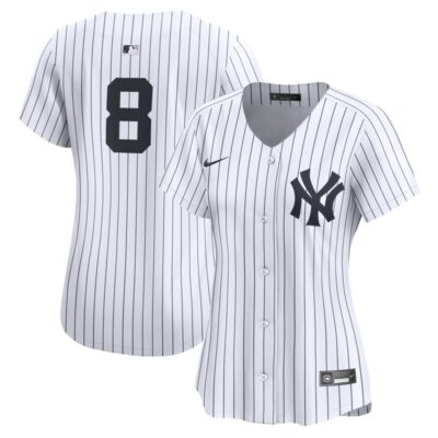 Yogi Berra New York Yankees Women's Home Limited Player Jersey - White
