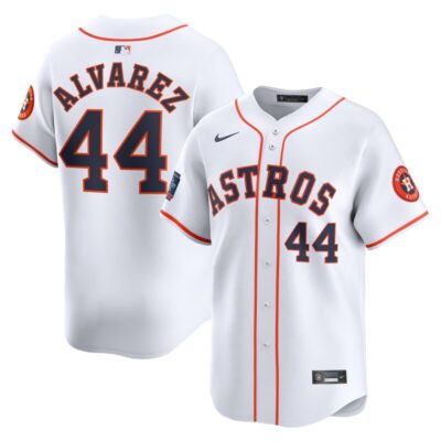 Yordan Alvarez Houston Astros 2024 MLB World Tour Mexico City Series Home Limited Player Jersey - White