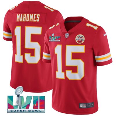Youth's Kansas City Chiefs Super Bowl LVII Vapor Player Jersey