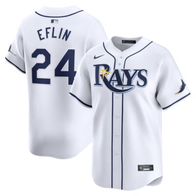 Zach Eflin Tampa Bay Rays Home Limited Player Jersey - White