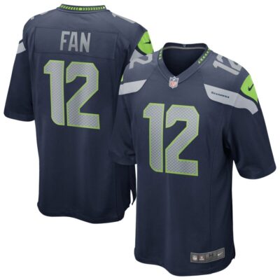 12s Seattle Seahawks Team Game Jersey - College Navy