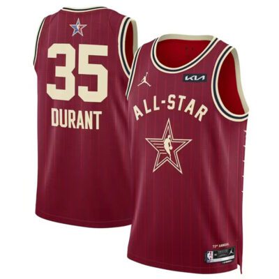 2024 All-Star Active Player Custom Crimson Game Swingman Stitched Basketball Jersey