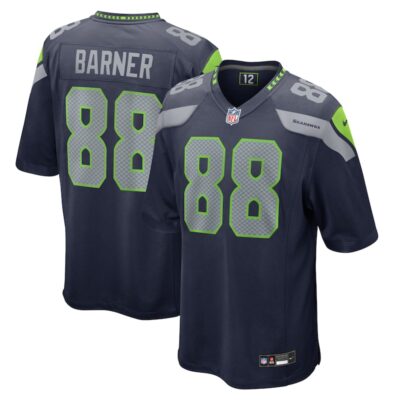 A.J. Barner Seattle Seahawks Game Jersey - College Navy