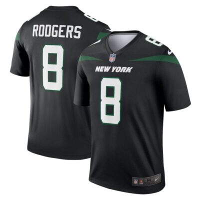 Aaron Rodgers New York Jets Alternate Legend Player Performance Top - Black