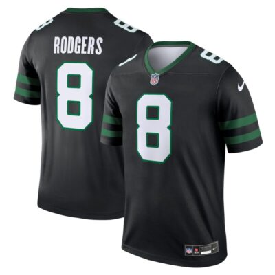 Aaron Rodgers New York Jets Alternate Legend Player Performance Top - Black