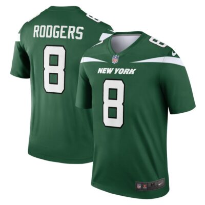 Aaron Rodgers New York Jets Team Legend Player Performance Top - Gotham Green