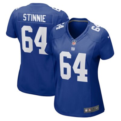 Aaron Stinnie New York Giants Women Game Jersey - Royal