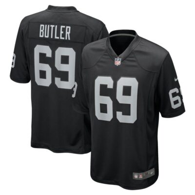 Adam Butler Las Vegas Raiders Team Game Jersey - Black