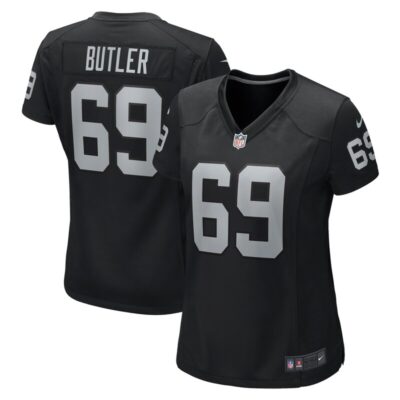 Adam Butler Las Vegas Raiders Women Game Jersey - Black