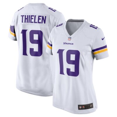 Adam Thielen Minnesota Vikings Women Game Jersey - White