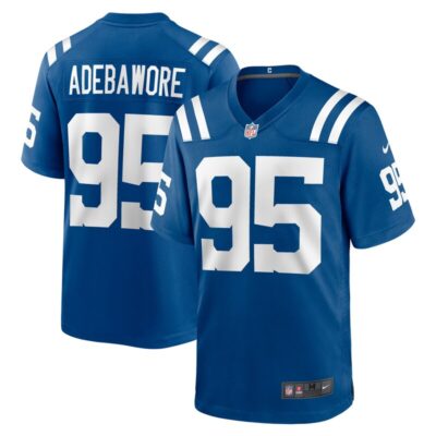 Adetomiwa Adebawore Indianapolis Colts Team Game Jersey - Royal