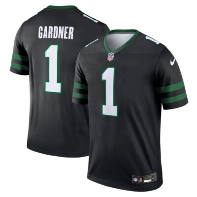 Ahmad Sauce Gardner New York Jets Alternate Legend Player Performance Top - Black