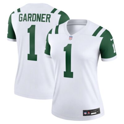 Ahmad Sauce Gardner New York Jets Women Alternate Legend Player Performance Top - Classic Alternate White