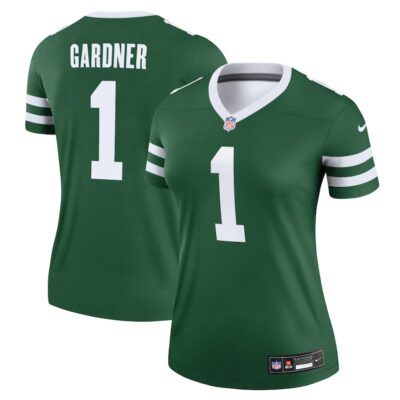 Ahmad Sauce Gardner New York Jets Women Legend Player Performance Top - Legacy Green