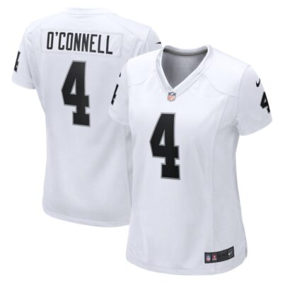 Aidan O'Connell Las Vegas Raiders Women Game Jersey - White