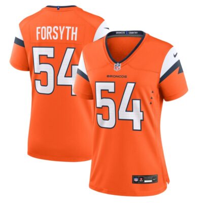 Alex Forsyth Denver Broncos Women Team Game Jersey - Orange