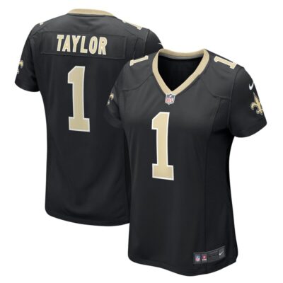 Alontae Taylor New Orleans Saints Women Team Game Jersey - Black