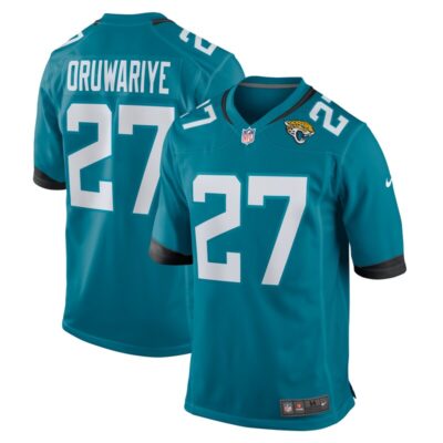 Amani Oruwariye Jacksonville Jaguars Game Jersey - Teal