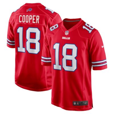 Amari Cooper Buffalo Bills 2nd Alternate Game Jersey - Red