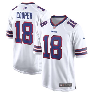 Amari Cooper Buffalo Bills Game Jersey - White